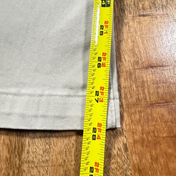 AG‎ Adriano Goldschmied The Protege Straight Leg Khaki Pants Mens 34 USA Made - Picture 14 of 14